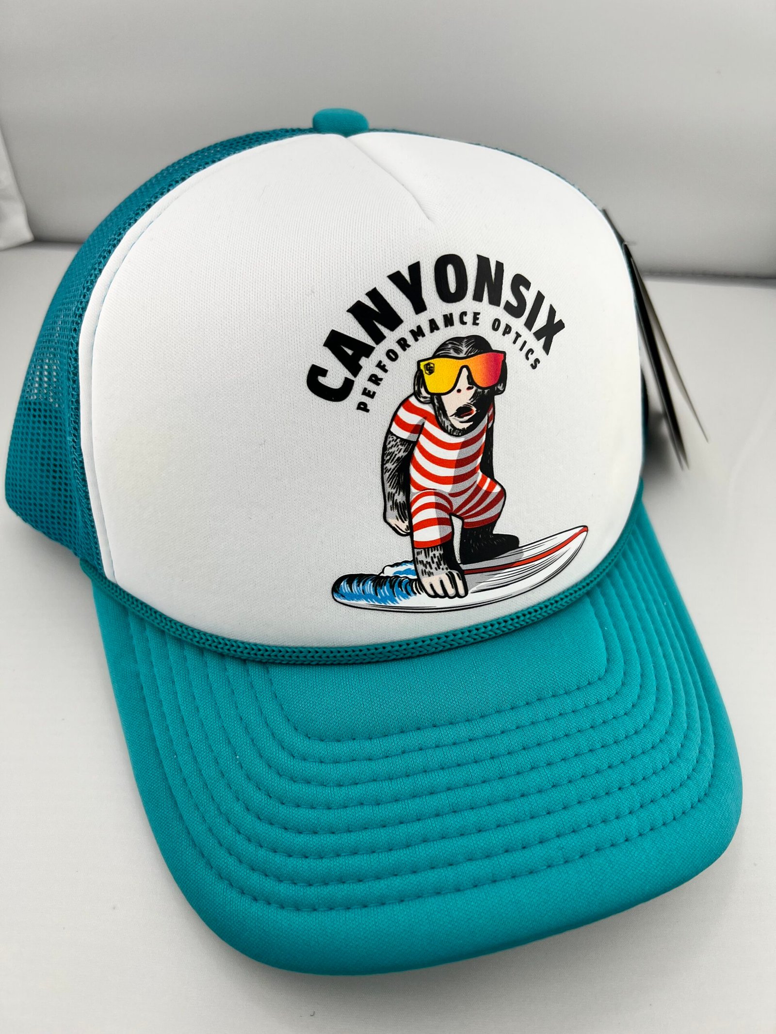 CanyonSix Foam Surf Monkey Trucker Hat - Image 2