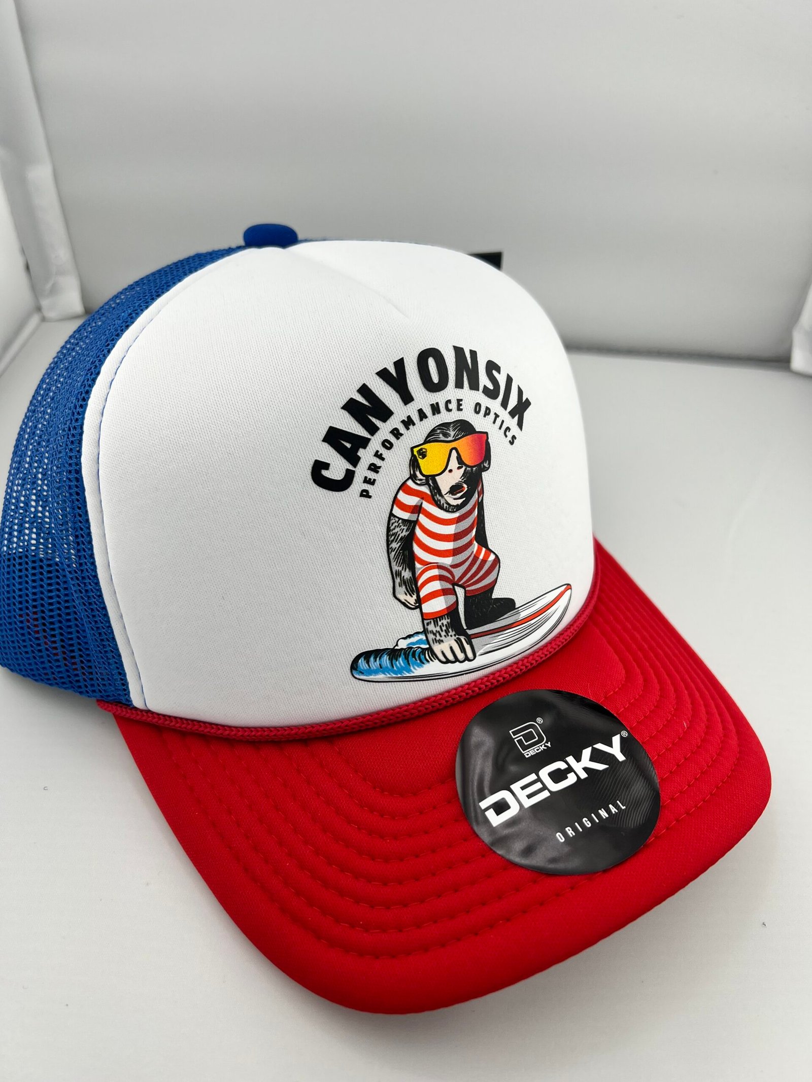 CanyonSix Foam Surf Monkey Trucker Hat