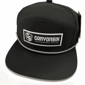 CanyonSix Corpo 7-Panel Water-Resistant Rope Snapback Trucker Cap