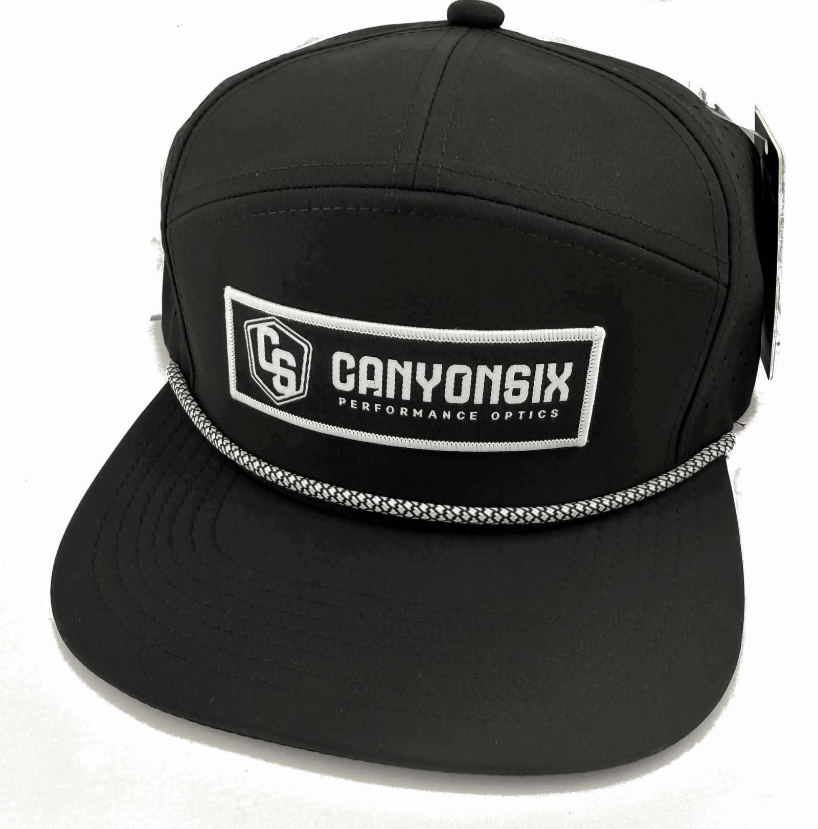 CanyonSix Corpo 7-Panel Water-Resistant Rope Snapback Trucker Cap